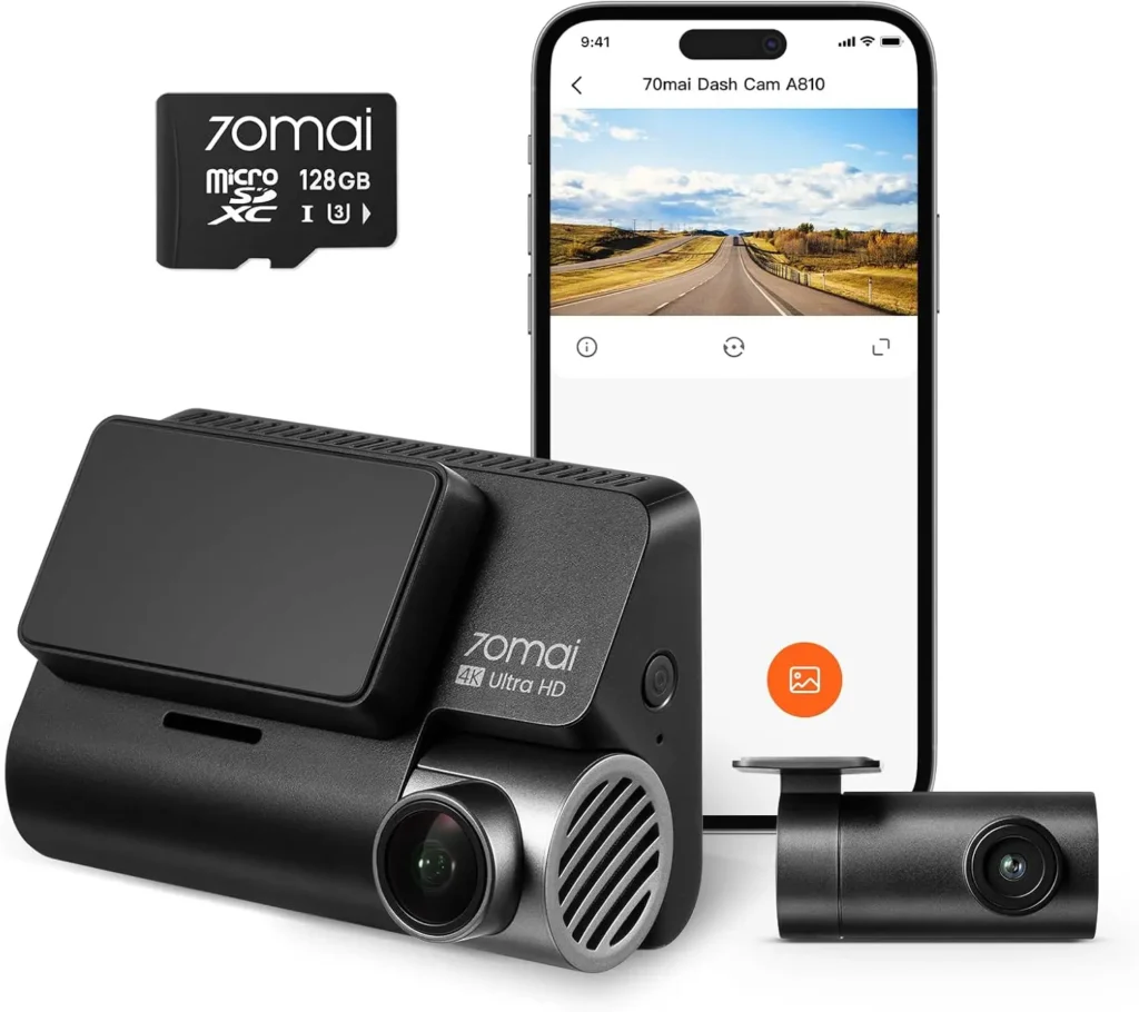 70mai Nueva 4K Dash CAM A810