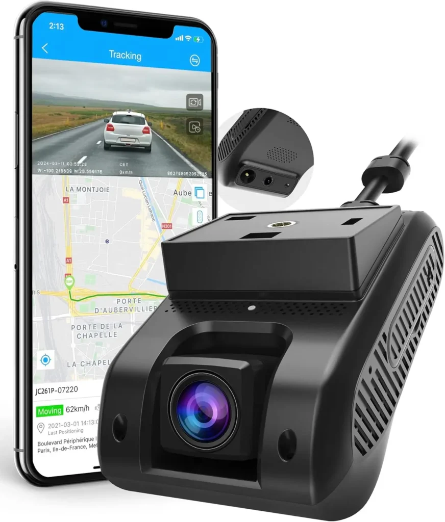 Dashcam frontal